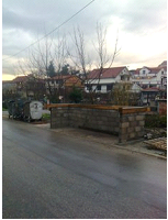 Postavljanje betonskih ograda za kontejnere